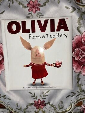 Plans a Tea Party Children's Book - Brand - Red